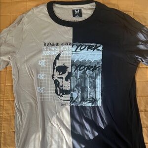 WXYZ Clothing Split Dye tee